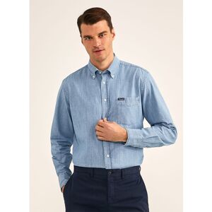 FaÇonnable Clb Bd Jean Long Sleeve Shirt Bleu L Homme Bleu L male