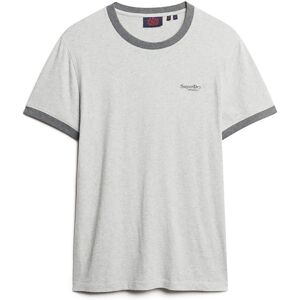 Superdry Essential Logo Ringer Short Sleeve T-shirt Gris S Homme Gris S male - Publicité