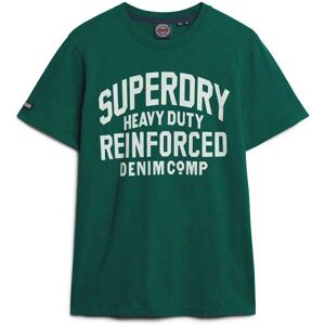 Superdry Athletic Script Graphic Short Sleeve T-shirt Vert M Homme Vert M male - Publicité