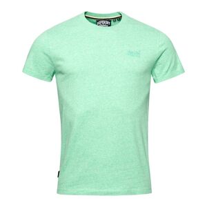 Superdry Essential Logo Embroidered Short Sleeve T-shirt Vert S Homme Vert S male - Publicité