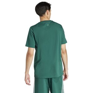 Adidas Essentials Single Jersey Big Logo Short Sleeve T-shirt Vert L / Regular Homme Vert L male - Publicité