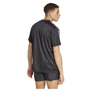 Adidas Tiro Q2 Short Sleeve T-shirt Noir M / Regular Homme Noir M male - Publicité