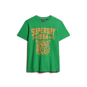 Superdry Track Field Ath Graphic Short Sleeve T shirt Vert 3XL Homme Vert 3XL male