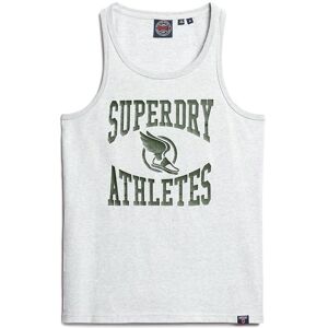 Superdry Track & Field Ath Graphic Sleeveless T-shirt Vert 2XL Homme Vert 2XL male