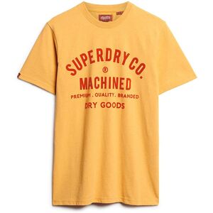 Superdry Workwear Flock Graphic Short Sleeve T-shirt Jaune 3XL Homme Jaune 3XL male - Publicité