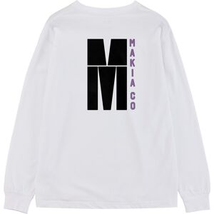 Makia Situation Long Sleeve T-shirt Blanc S Homme Blanc S male