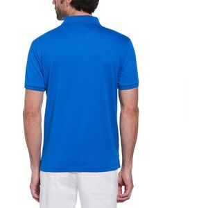 Original Penguin Daddy Organic Interlock Sticker Pete Short Sleeve Polo Bleu XL Homme Bleu XL male