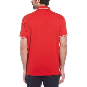 Original Penguin Jacquard Front Int Short Sleeve Polo Rouge XL Homme Rouge XL male