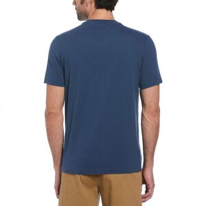 Original Penguin Jersey Graphic Logo Short Sleeve T-shirt Bleu L Homme Bleu L male