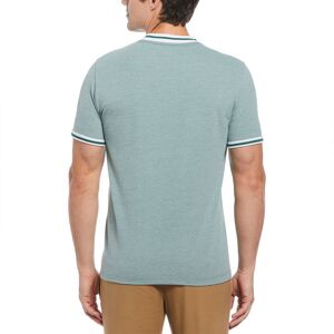 Original Penguin Micro Birdseye Piqueue Short Sleeve T-shirt Vert XL Homme Vert XL male