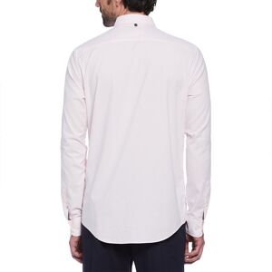 Original Penguin Oxford Stretch No Pocket Long Sleeve Shirt Blanc M Homme Blanc M male - Publicité