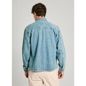 Pepe Jeans Elson Denim Jacket Bleu L Homme Bleu L male