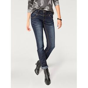 Jean skinny coupe skinny tendance Linea Tesini bleu denim BLEU DENIM 18