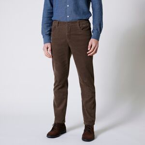 Blancheporte Pantalon droit 5 poches velours milleraies - BlancheporteTrès confortable ! Le tomber de ce pantalon 5 poches en velours est parfait. Avec sa ceinture élastiquée sur les côtés, ce pantalon nous procure aisance et bien-être tout au long de la 