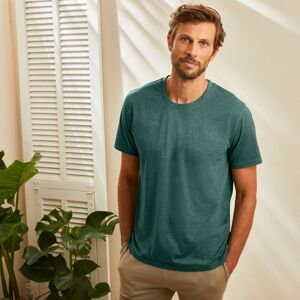 Blancheporte T-shirt Col Rond Manches Courtes - Lot De 3 - Homme Bleu/vert 4XL