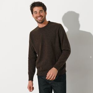 Pull col rond 80% laine - BlancheporteDans la famille des pulls, demandez le classique col rond en laine ! Sur un tee-shirt pour un look casual ou sur une chemise pour un style plus elegant, ce pull reunit tous les atouts : chaleur et qualite !XLMarron