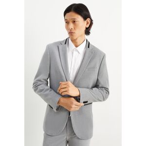 C&A Veste de costume-slim fit-Flex-LYCRA®, Gris, Taille: 44 long - Publicité