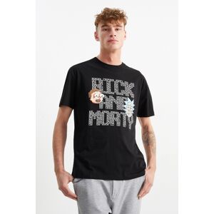 C&A T-shirt-Rick et Morty, Noir, Taille: XS