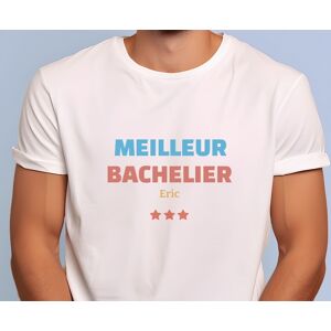 Cadeaux.com Tee shirt personnalise homme - Meilleur Bachelier