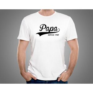 Cadeaux.com Tee shirt personnalise homme - Papa Depuis