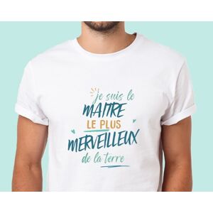 Cadeaux.com T-Shirt homme personnalise : Maitre le plus...