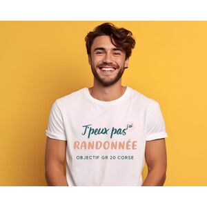 Cadeaux.com Tee shirt personnalise homme - J'peux pas j'ai randonnee