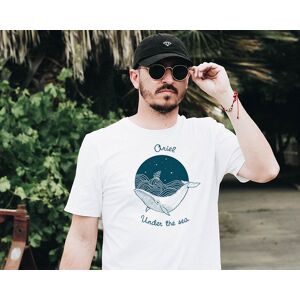 Cadeaux.com Tee shirt personnalisé homme - Baleine