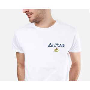 Cadeaux.com T-shirt homme personnalise brode - Mariage