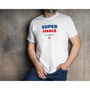 Cadeaux.com Tee shirt personnalisé homme - Super Fiancé - Publicité