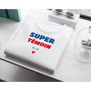 Cadeaux.com Tee shirt personnalisé homme - Super Témoin