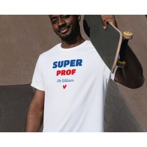 Cadeaux.com Tee shirt personnalisé homme - Super Prof - Publicité
