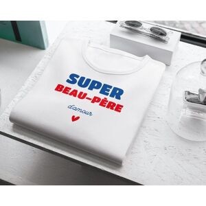 Cadeaux.com Tee shirt personnalise homme - Super Beau-Pere