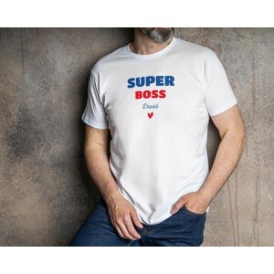 Cadeaux.com Tee shirt personnalisé homme - Super Boss - Publicité