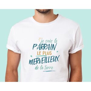 Cadeaux.com T-Shirt homme personnalise : Parrain le plus...