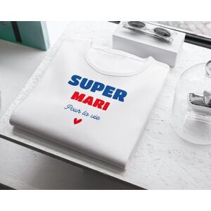 Cadeaux.com Tee shirt personnalise homme - Super Mari