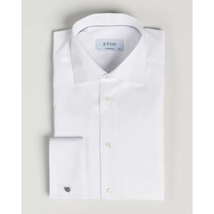 Eton Contemporary Fit Shirt Double Cuff White