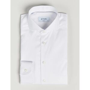 Eton Super Slim Fit Shirt Cutaway White