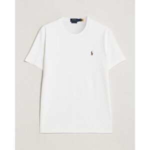 Polo Ralph Lauren Luxury Pima Cotton Crew Neck T Shirt White