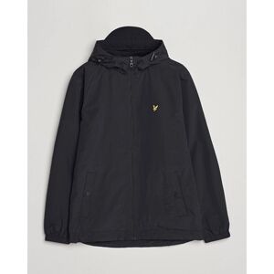 Lyle & Scott Zip Through Hooded Jacket Jet Black - Publicité