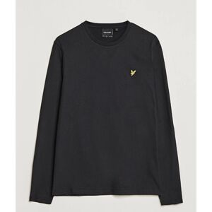 Scott Lyle & Scott Long Sleeve Crew Neck T-Shirt Jet Black