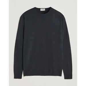 John Smedley Lundy Extra Fine Merino Crew Neck Black