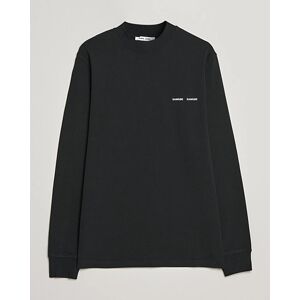 Samsøe Samsøe Norsbro Long Sleeve Organic Cotton Tee Black