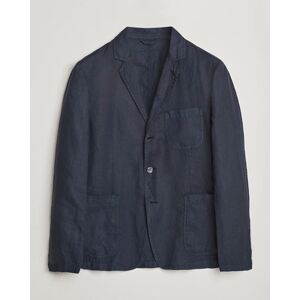 Aspesi Samuraki Linen Blazer Navy