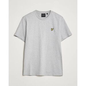 Scott Lyle & Scott Crew Neck Organic Cotton T-Shirt Light Grey Marl