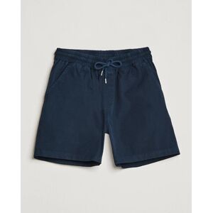 Colorful Standard Classic Organic Twill Drawstring Shorts Navy Blue