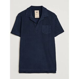 OAS Short Sleeve Terry Polo Navy