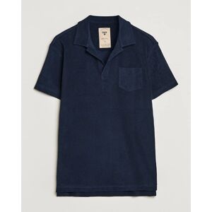 OAS Short Sleeve Terry Polo Navy