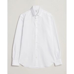 Mazzarelli Soft Oxford Button Down Shirt White