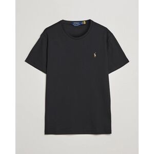 Polo Ralph Lauren Luxury Pima Cotton Crew Neck T-Shirt Black