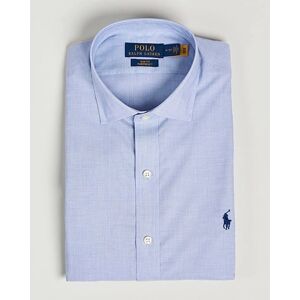 Polo Ralph Lauren Slim Fit Poplin Cut Away Dress Shirt Light Blue